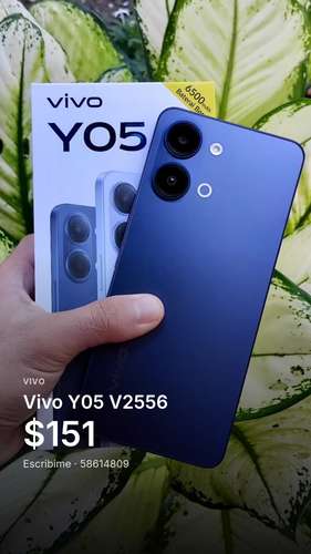  ¡SE VENDE VIVO Y05 (Modelo V2556) 