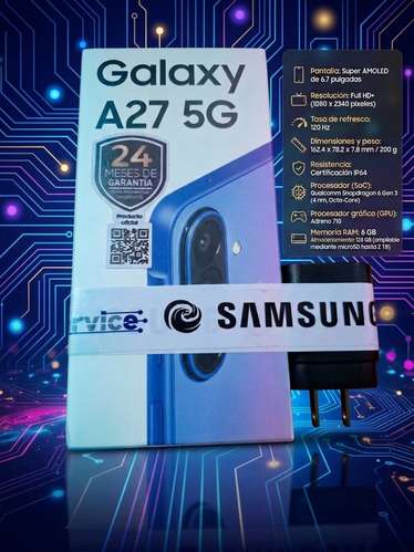  ¡LLEGÓ TU OPORTUNIDAD - SAMSUNG A27 5G TOTALMENTE NUEVO Y SELLADO! 