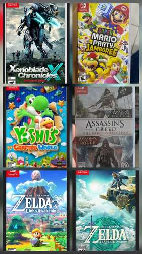 Juegos para nintendo switch