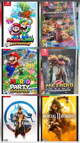 Juegos para nintendo switch