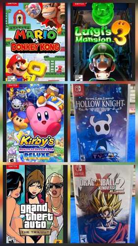 Juegos para nintendo switch