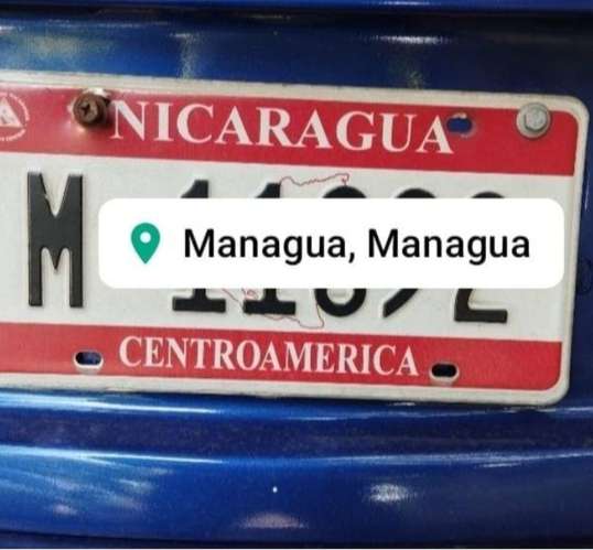 Vendo Placa Taxi Managua. 