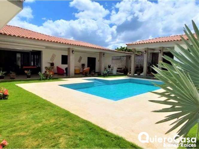 Preciosa Residencia Amueblada en Renta en Santo Domingo
