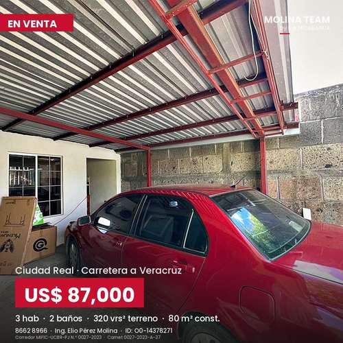 Casa en venta en Ciudad Real, Carretera a Veracruz | 3 habitaciones, 2 baños | US$87,000 - Imagen 12