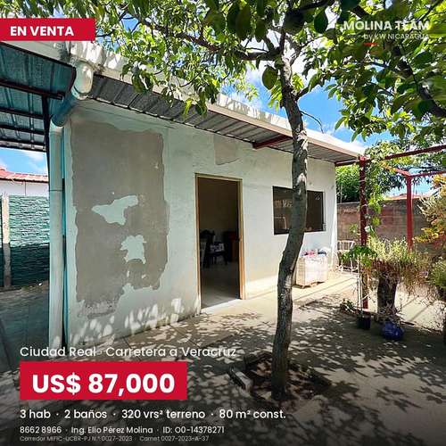 Casa en venta en Ciudad Real, Carretera a Veracruz | 3 habitaciones, 2 baños | US$87,000 - Imagen 10