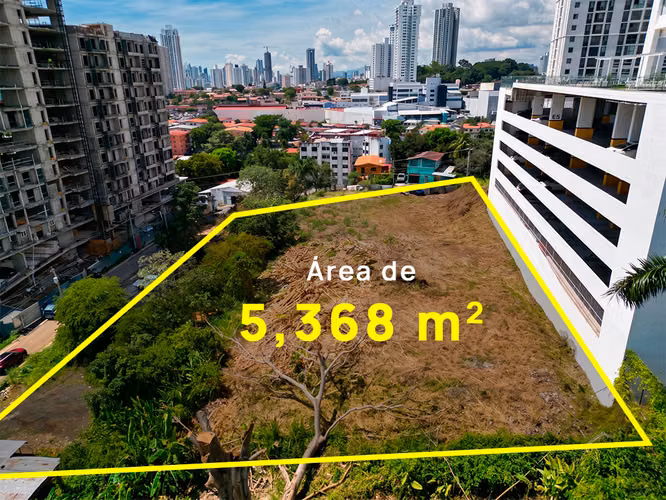 Se Vende Terreno en Rio Abajo 5,368 M2