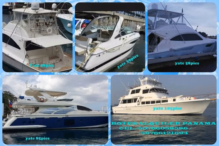 ALQUILER YATES BOTES LANCHAS,PASEO/PESCA:TABOGA,CONTADORA,LAS PERLAS.