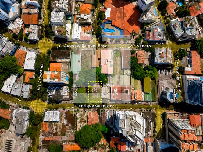 Se Vende Terreno de 900 m2 en El Cangrejo