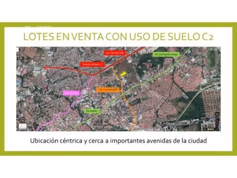 SE VENDE TERRENO C2 PARA NEGOCIO ENTRE VIA DOMINDO DIAZ - VIA ESPAÑA