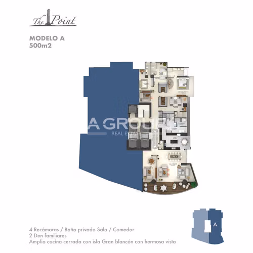 The Point  - Punta Paitilla - Se vende lujoso apartamento