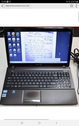 Computadora laptop Asus