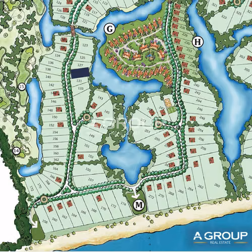 Se vende terreno en Buenaventura frente a la laguna
