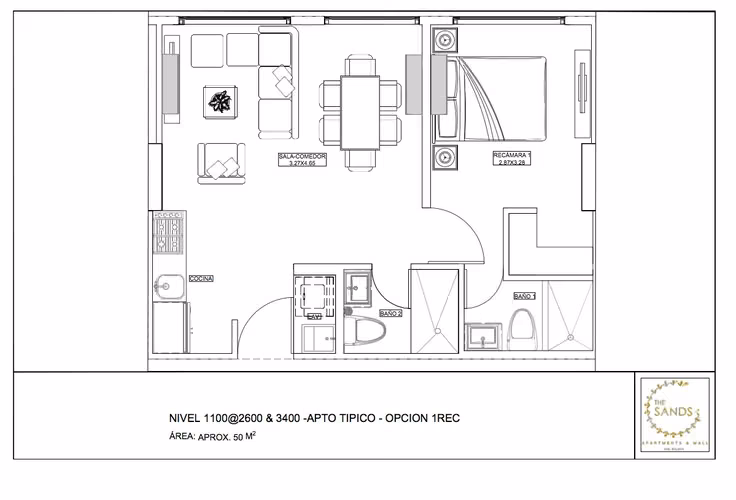 Venta de Apartamento en Ave. Balboa, PH The Sands