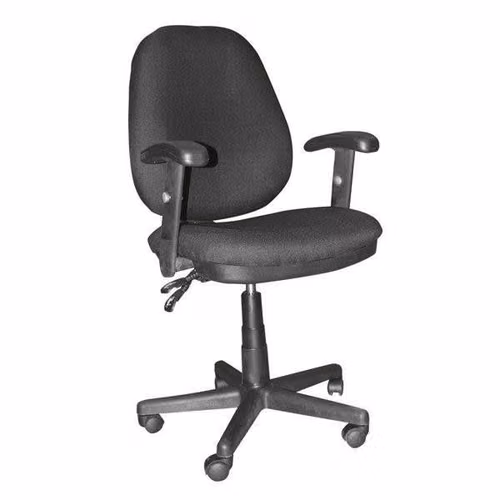 Silla ejecutiva modelo ofu 8038 ergonomica con respaldar y altura graduable color negro