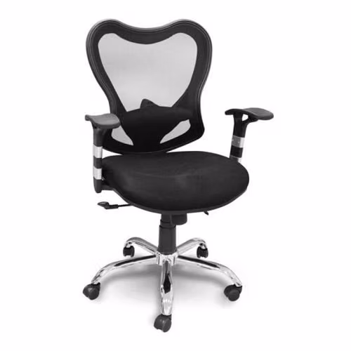 Silla ejecutiva modelo dc-42 ergonomica con brazos color negro