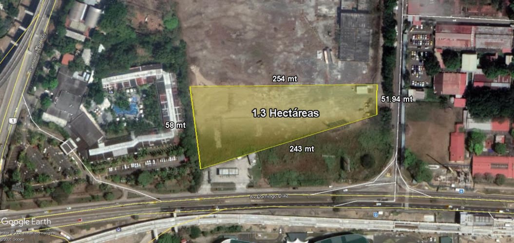 VENTA DE LOTE DE 13,000MT2 EN TOCUMEN