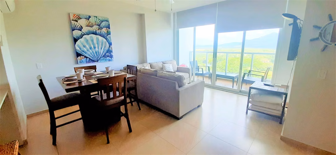 Apartamento Frente al Mar- 2 Recamaras 1 Baño