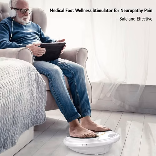 Masajeador de pies para circulación y estimulador muscular nervioso Multipropósitos