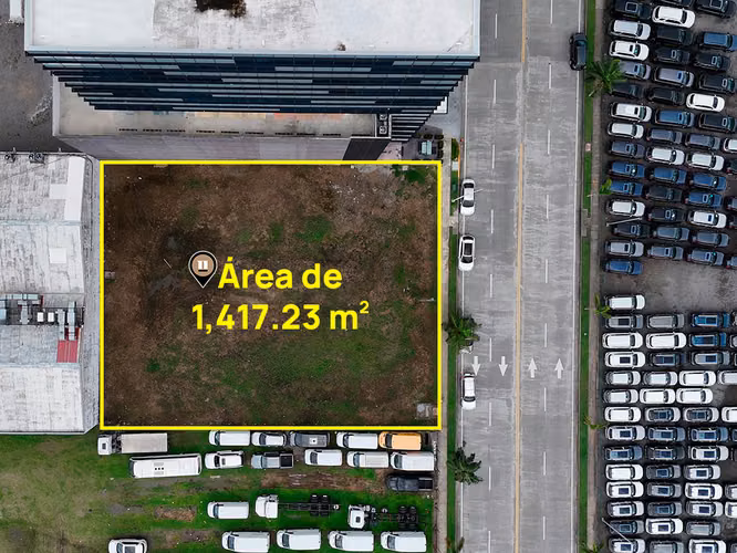 Terreno en Santa María Business District 1,417.23 M2