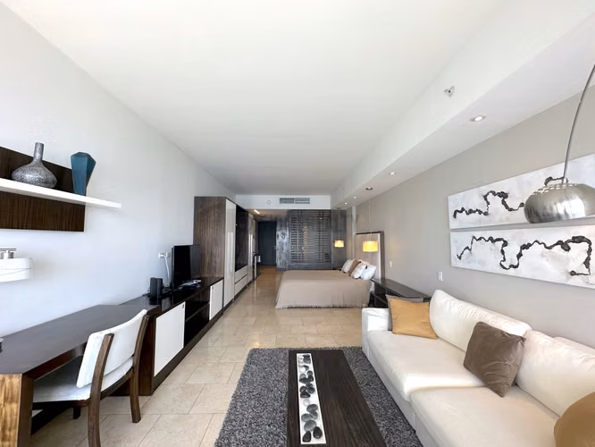 Hermoso studio para alquiler de 1 habitación en JW Marriott