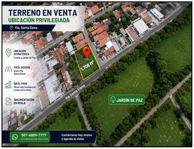 SALE LOT IN SANTA ELENA