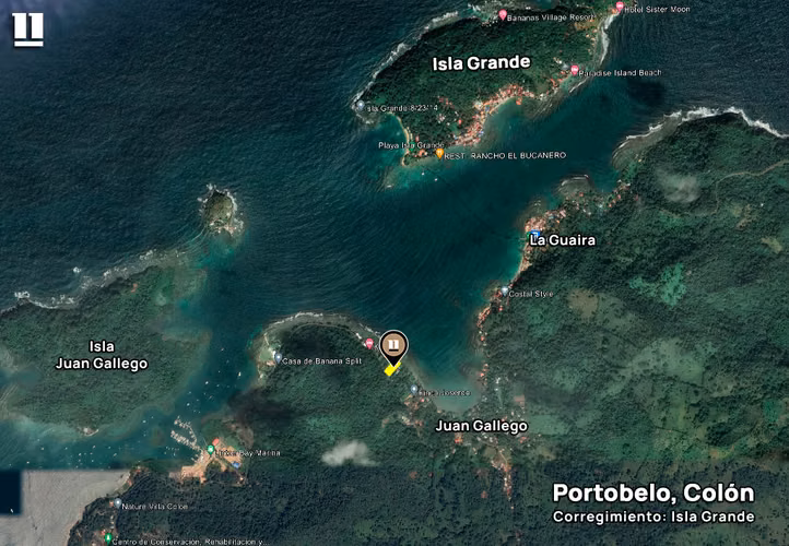 Terreno frente a la Playa en La Guaira, Portobelo Colon - 2,686.31 m2 - Imagen 6