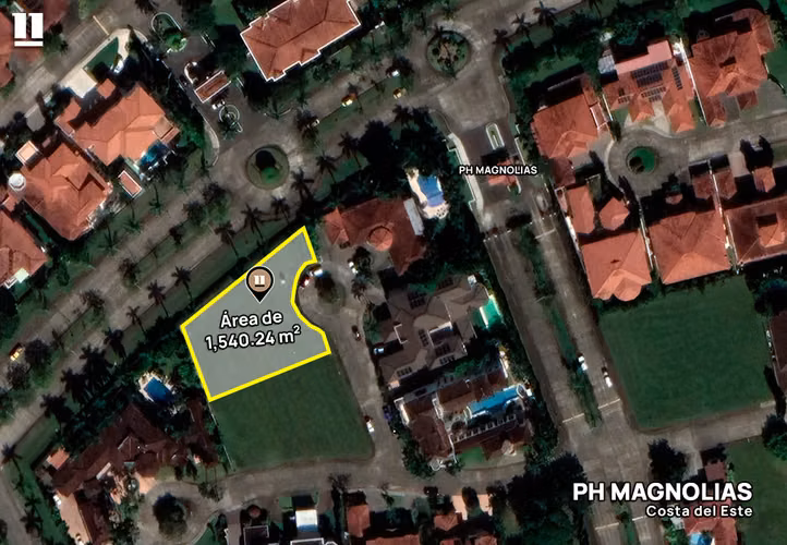 Se Vende Terreno en Costa del Este de 1,540.24m2 Uso Residencial - Imagen 1
