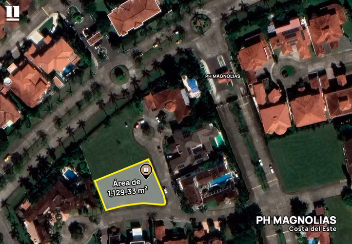 Se Vende Terreno en Costa del Este de 1,129.33m2, Uso Residencial - Imagen 1