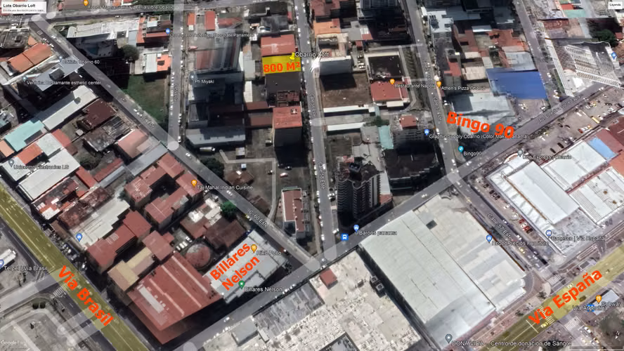 SE VENDE TERRENO EN OBARRIO.