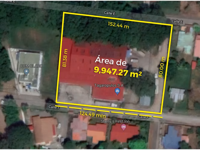 Terreno con galera en David, Chiriquí