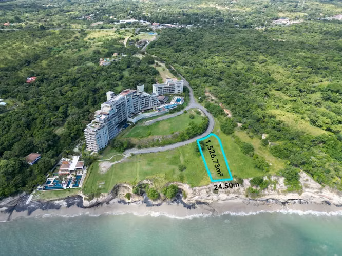 LOTE TERRENO FRENTE AL MAR PUNTA CAELO EN VENTA