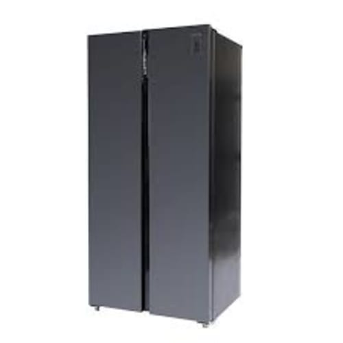 Refrigeradora DRIJA nueva de paquete color negro Side by Side 15.4 pies cubicos