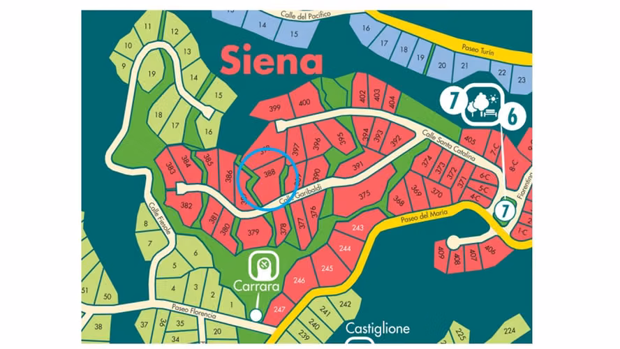 For sale, beautiful lot in Altos del Maria.  2,005 mts 2