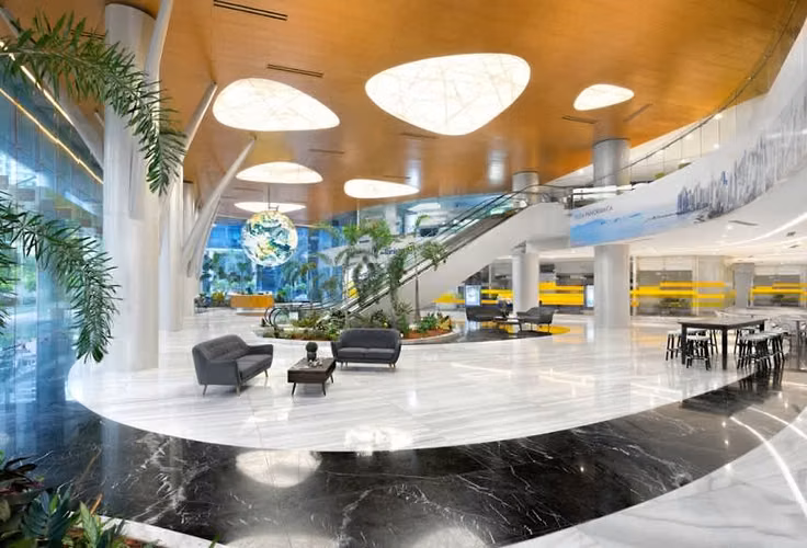 Alquiler de Oficina en Costa del Este en Financial Park, 800m2