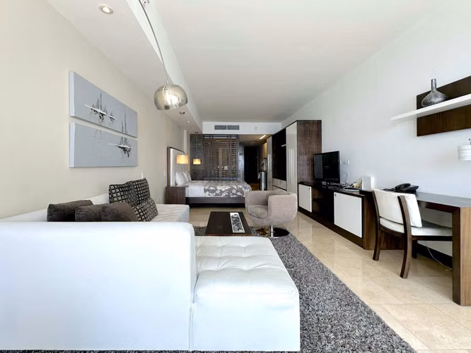 Hermoso studio para alquiler de 1 habitación en JW Marriott