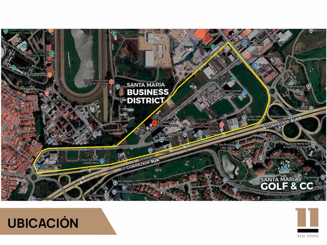 Se vende Terreno en Santa Maria Business District 2,619.47m2