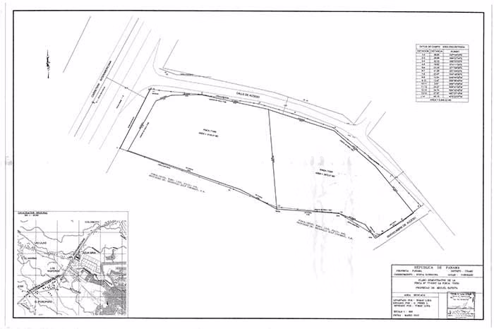 Se vende amplio terreno en Coronado – Excelente ubicación comercial