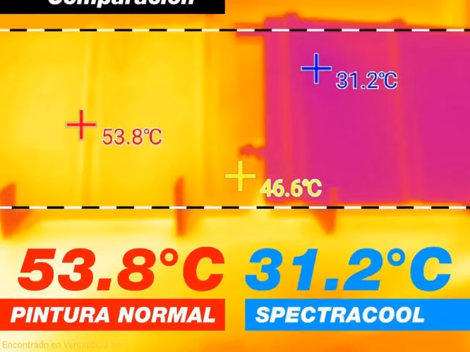 Pintura de silicona para techo y fachada