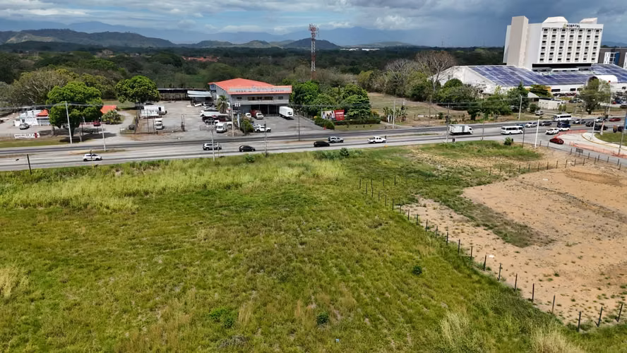 Terreno Comercial para Alquiler en Chiriquí, carreretera Interamericana