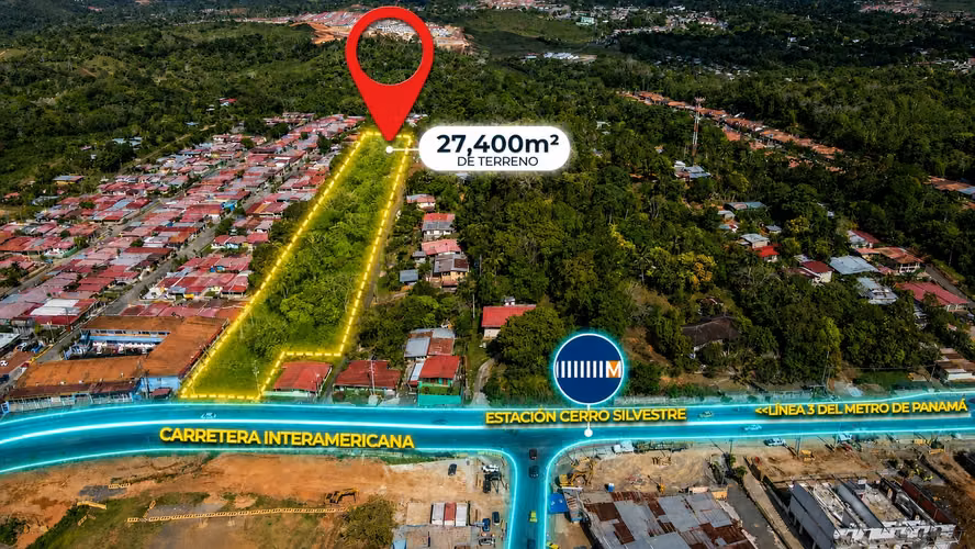 Terreno en Arraijan, Carretera Panamericana
