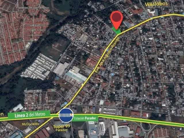 Terreno sobre la Ave. José A. Arango, Pedregal de 6,559m2