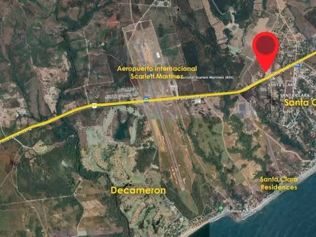 Venta de Terreno en Santa Clara con 90m frente a la Vía Interamericana