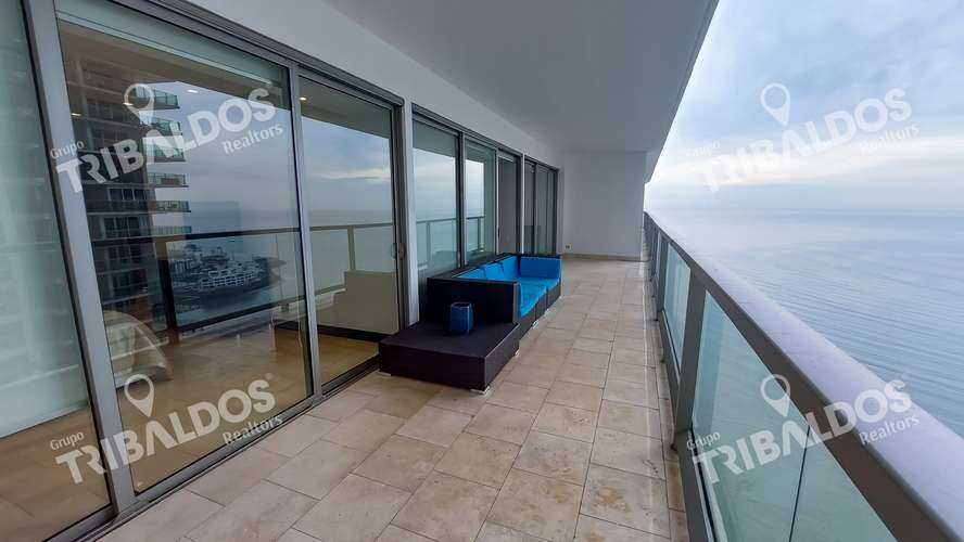 SE ALQUILA  APARTAMENTO EN PUNTA PACÍFICA, JW MARRIOT, ANTIGUO TRUMP