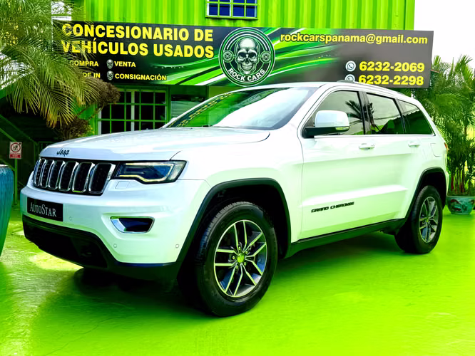 4X4 JEEP GRAND CHEROKEE LAREDO 2018 COMO NUEVA LA VERDAD IMPECABLE MUY BARATA GANGA