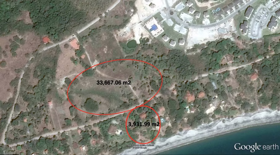 Venta de terreno frente al mar en Rio Hato