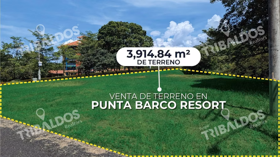 Flat land for sale in Punta Barco Resort