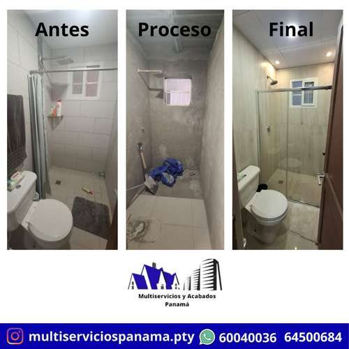 Remodelacion y Construccion de Baños-Ducha