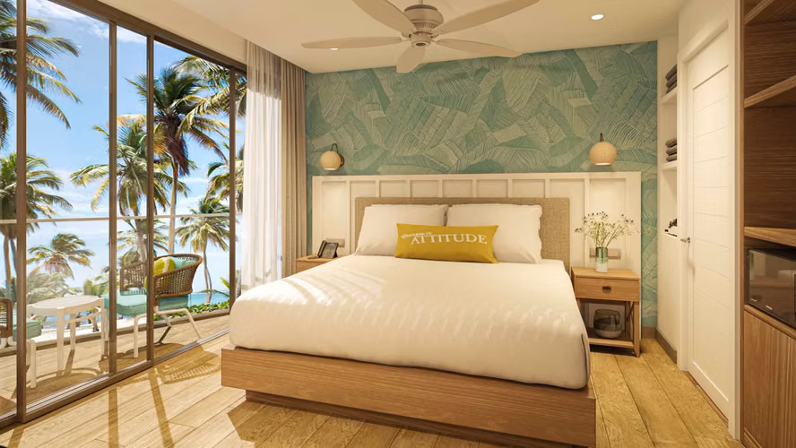 Apartment on the beach in Margaritaville