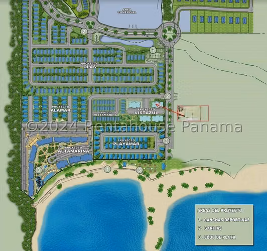 Venta de Apartamento Vacacional en Playa Dorada, Arraiján 25-5426GG