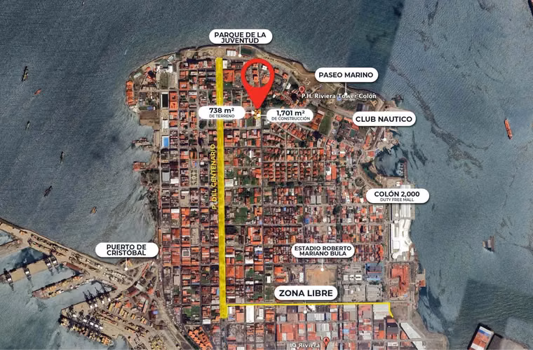 Venta de edificio Rentando La Riviera en Colón - Imagen 2